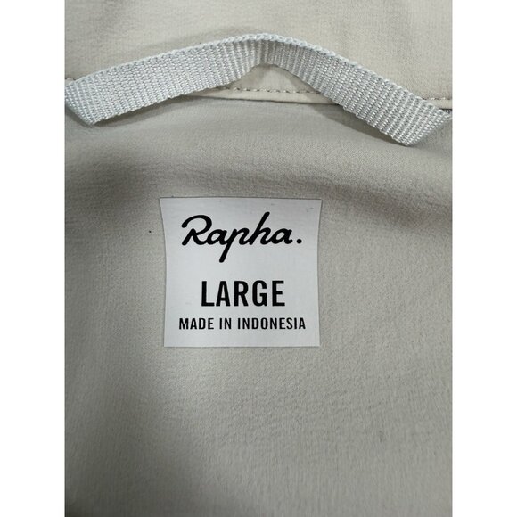 Rapha Mens Long Sleeve Tech Shirt Snap Cycling Commute Performance Sz Large - Picture 8 of 11